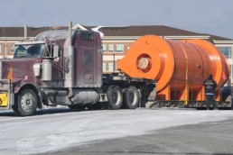 Dryer on Truck