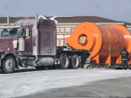 Dryer on Truck