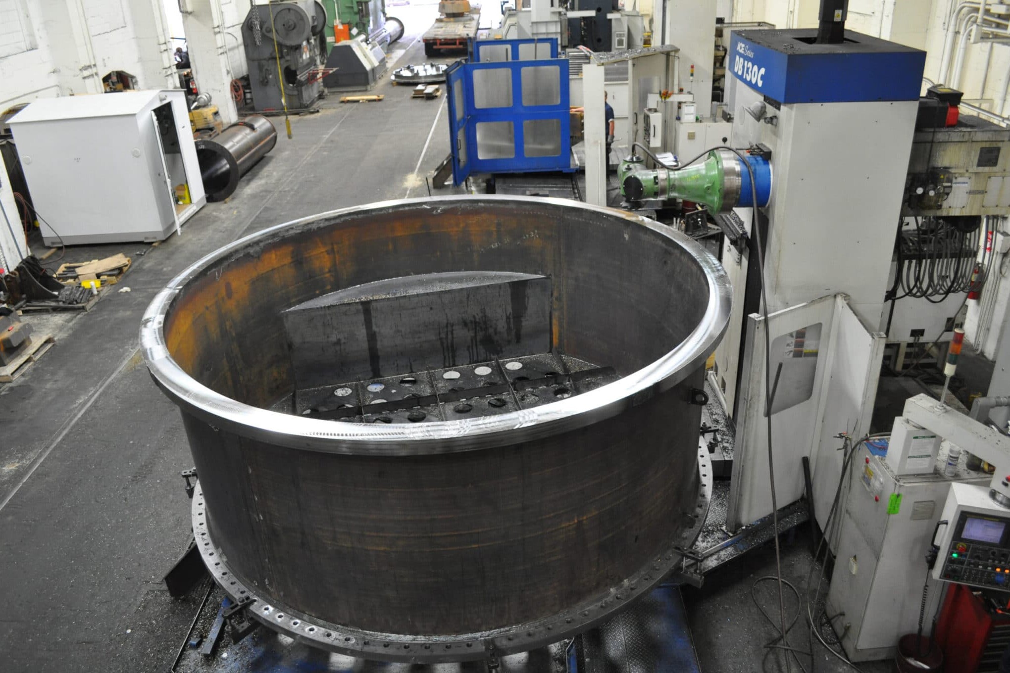 Milling of Large Fabrication