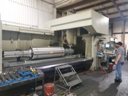 Milling of Large Roll Shaft